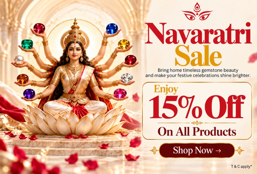 Navratri sale — buy original gemstones online